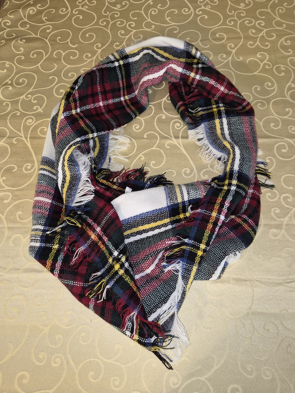 Infinity scarves from Top It Off Plaid